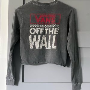 Vans cropped long-sleeve Tee